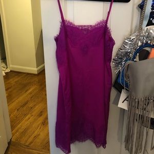 Purple/Magenta Slip Dress